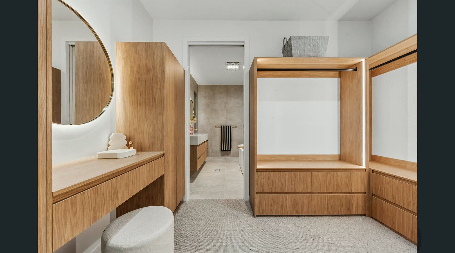Precisely fitted custom wardrobe by ASM Joinery
