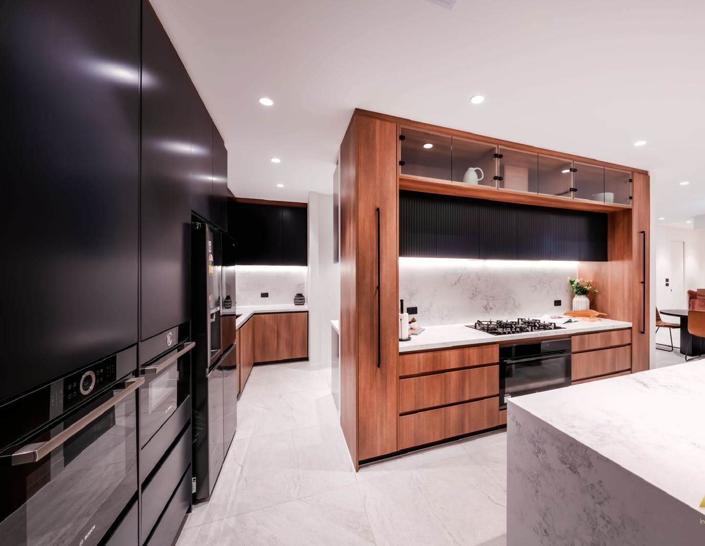 Bespoke kitchen joinery designed and installed by ASM Joinery
